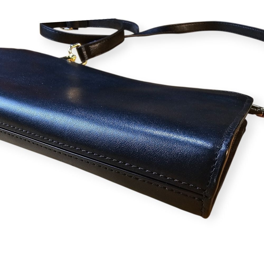 🖤 Kate Spade Flock Party Crossbody – Black Italian Leather ✨ - Picture 5 of 8